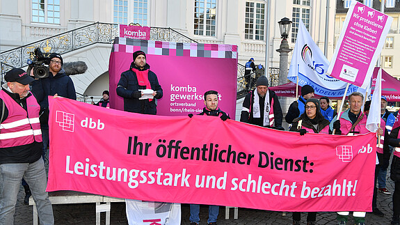 Warnstreik in Bonn Warnstreik in Bonn