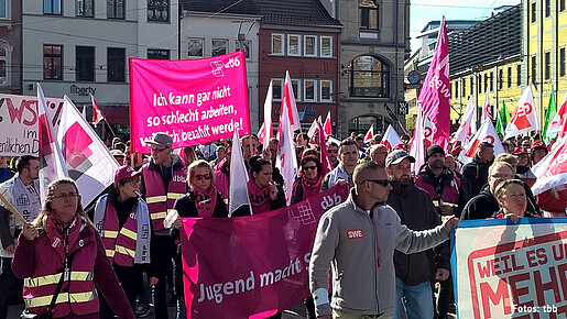 Demo in Erfurt Demo in Erfurt