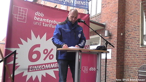 Aktive Mittagspause der DPolG Bremerhaven Aktive Mittagspause der DPolG Bremerhaven
