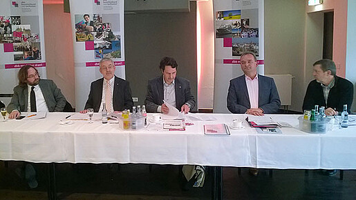Willi Russ bei der Landestarifkommission Mecklenburg-Vorpommern
