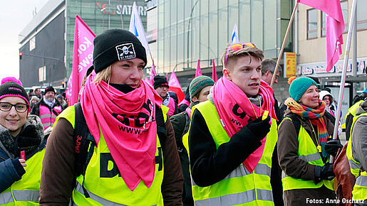 Demo in Hamburg Demo in Hamburg