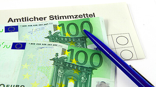 Stimmzettel, Wahl