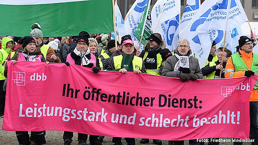 Demo in Dresden Demo in Dresden