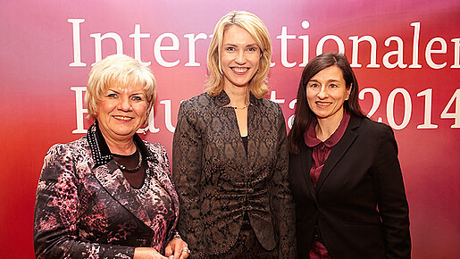 Spitzengespräch zum Internationalen Frauentag