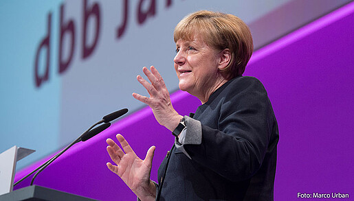 dbb Jahrestagung 2017, Bundeskanzlerin Angela Merkel dbb Jahrestagung 2017, Bundeskanzlerin Angela Merkel