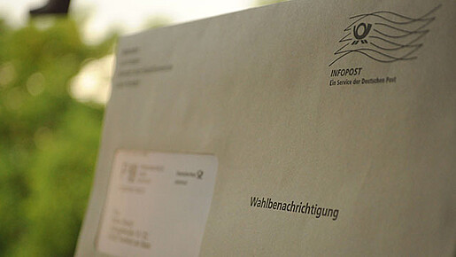 Wahlbenachrichtigung Wahlbenachrichtigung