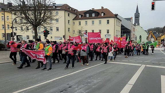 Demo in Hof