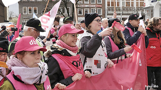 Protest in Flensburg Protest in Flensburg