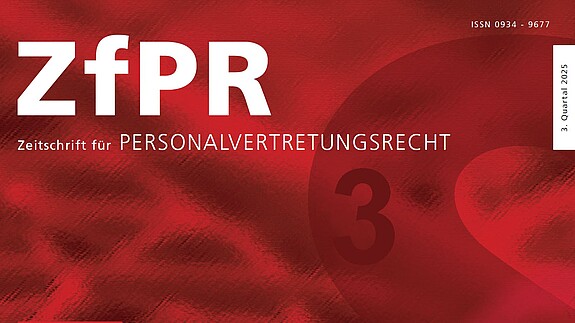 Eine Grafik mit weißer Schrift "ZfPR" auf rotem Grund
