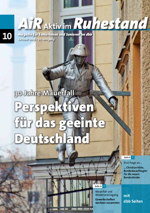 Ausgabe 10, Oktober 2019
